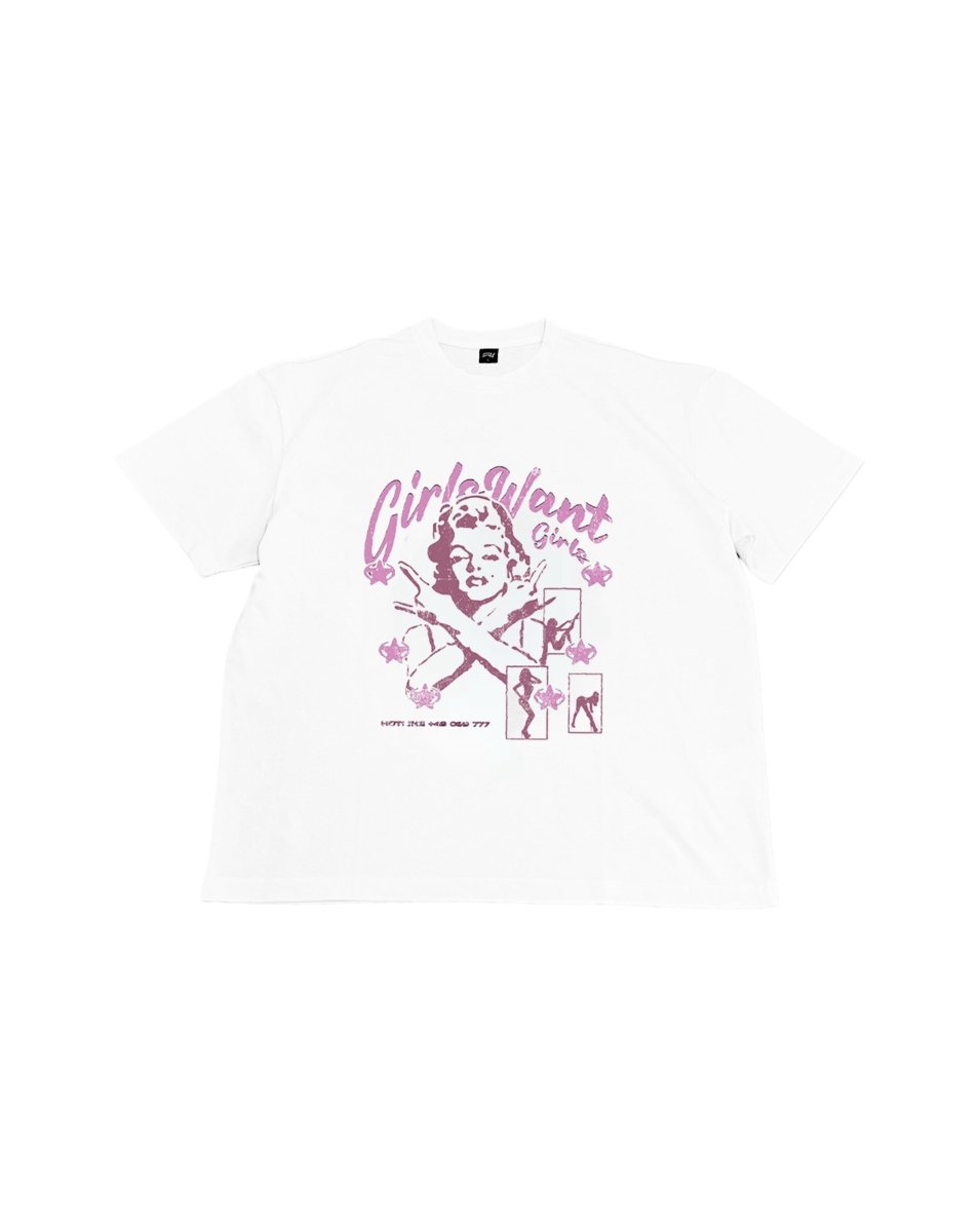 1€ BLESSETY "Girls want girls" Tee - BLESSETYCLO