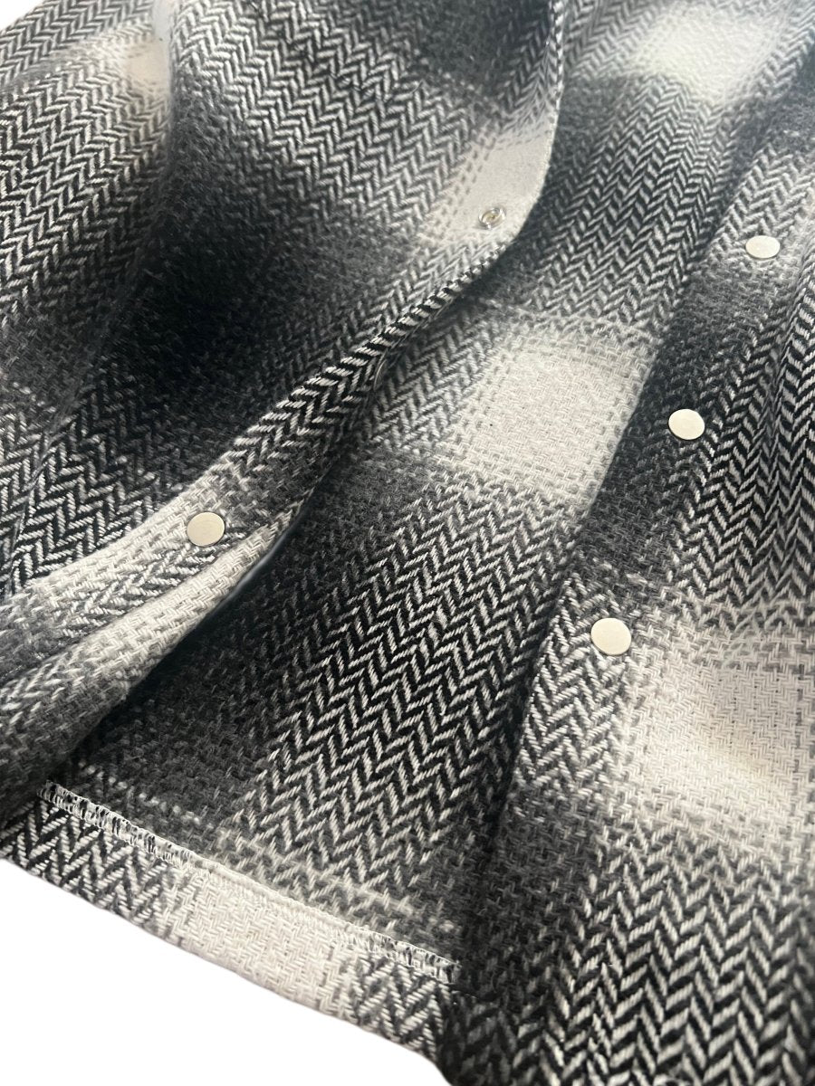 Blessety „Lovers“ Flannel Schwarz - BLESSETYCLO